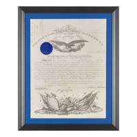 [Presidential] Johnson, Andrew. Partially-printed military commission