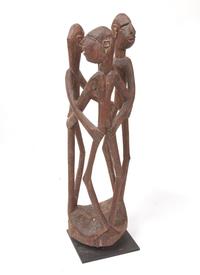 Two Asmat Spiral Figures