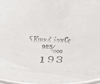 An S. Kirk and Son Repousse Silver Platter