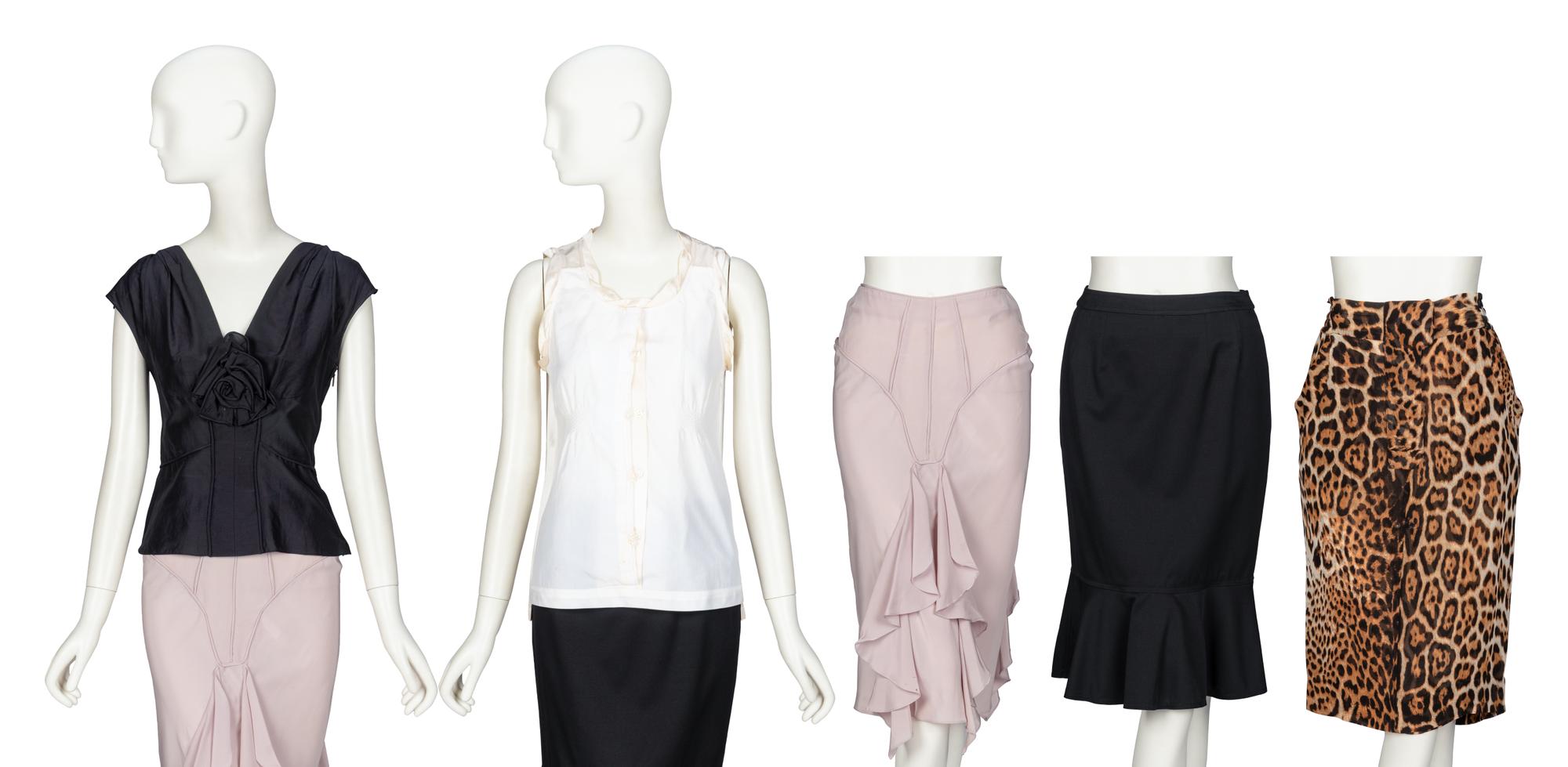 Yves Saint Laurent Rive Gauche, Two Blouses & Three Skirts