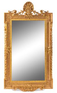A George II Giltwood Mirror Height 60 x width 32 1/2 inches. — MANNER OF WILLIAM KENT, CIRCA 1740