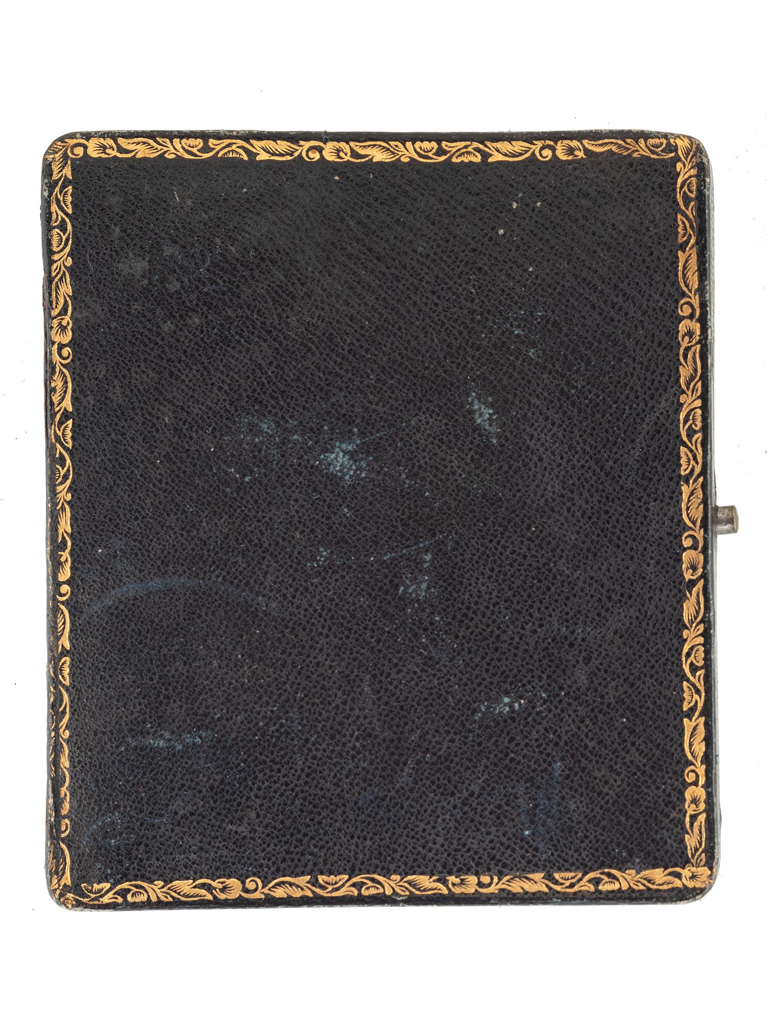 [EARLY PHOTOGRAPHY]. A group of 4 daguerreotypes of painted portraits, comprising: