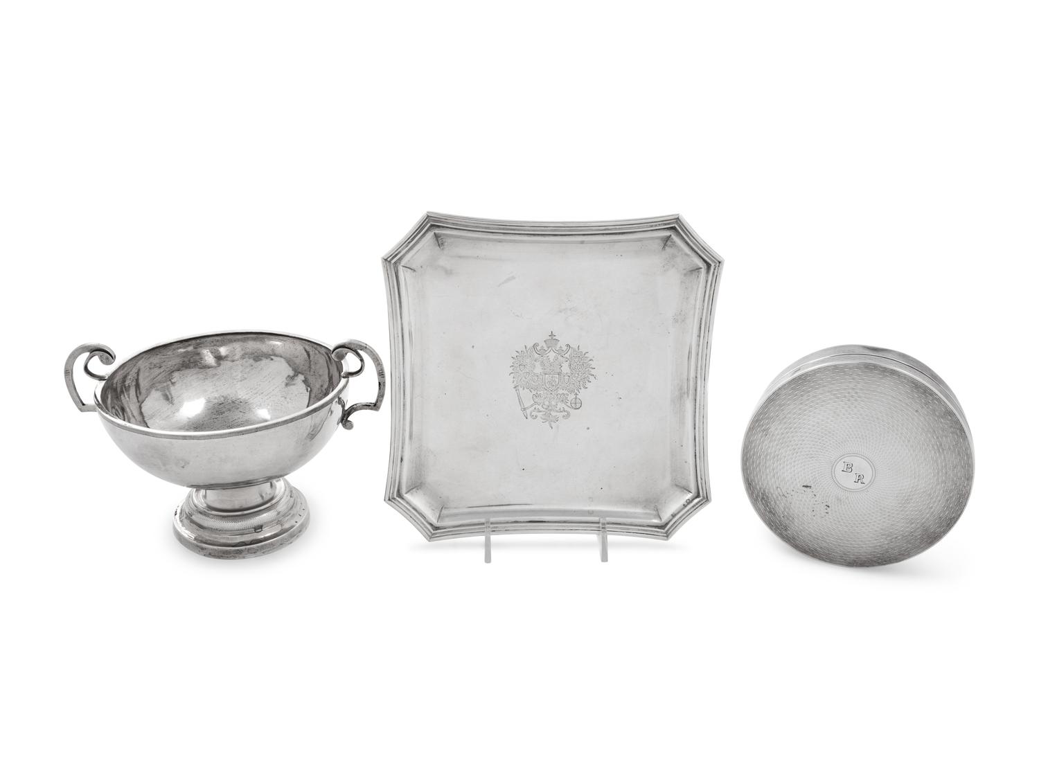 Three Continental Table Articles