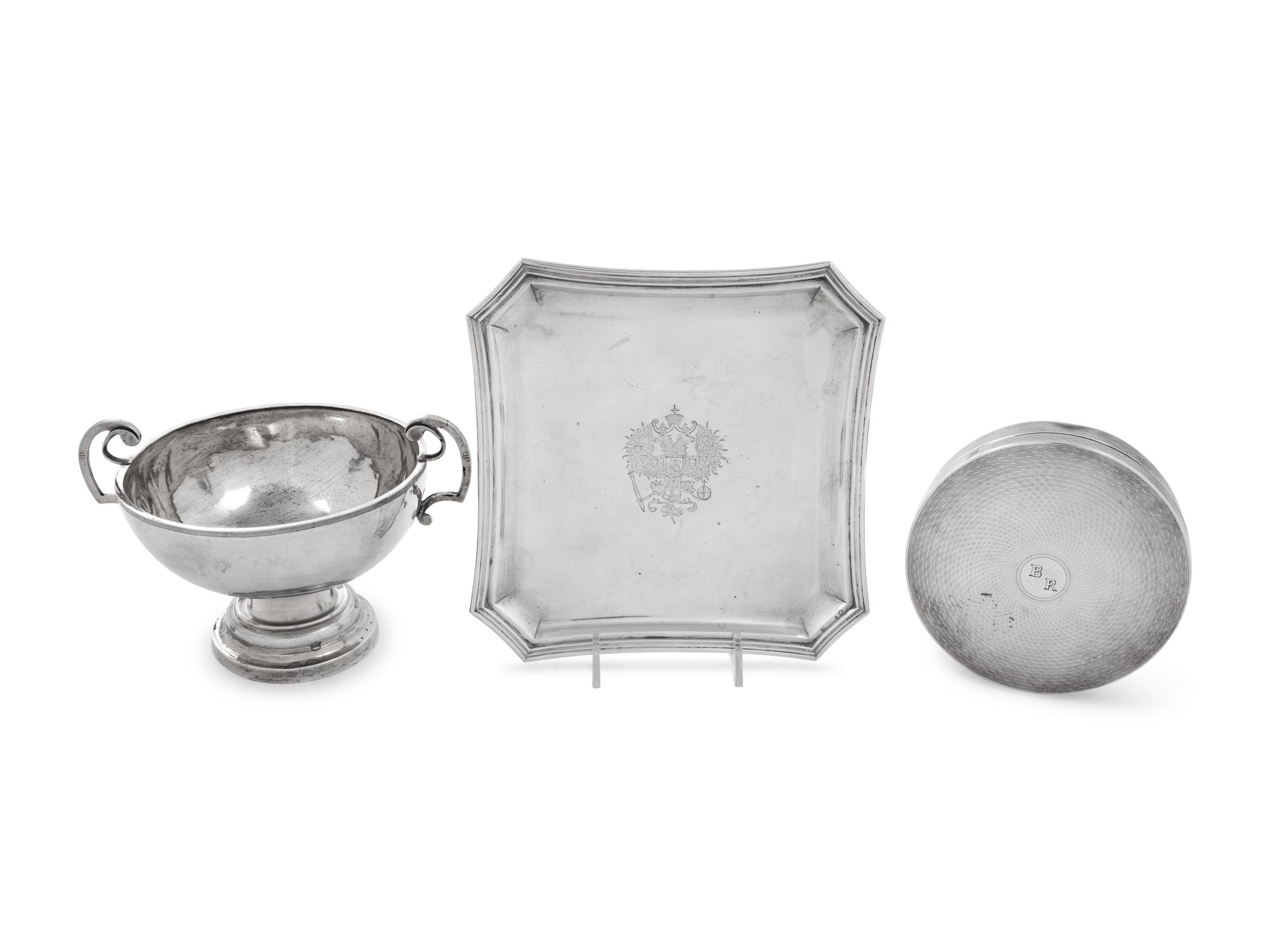 Three Continental Table Articles