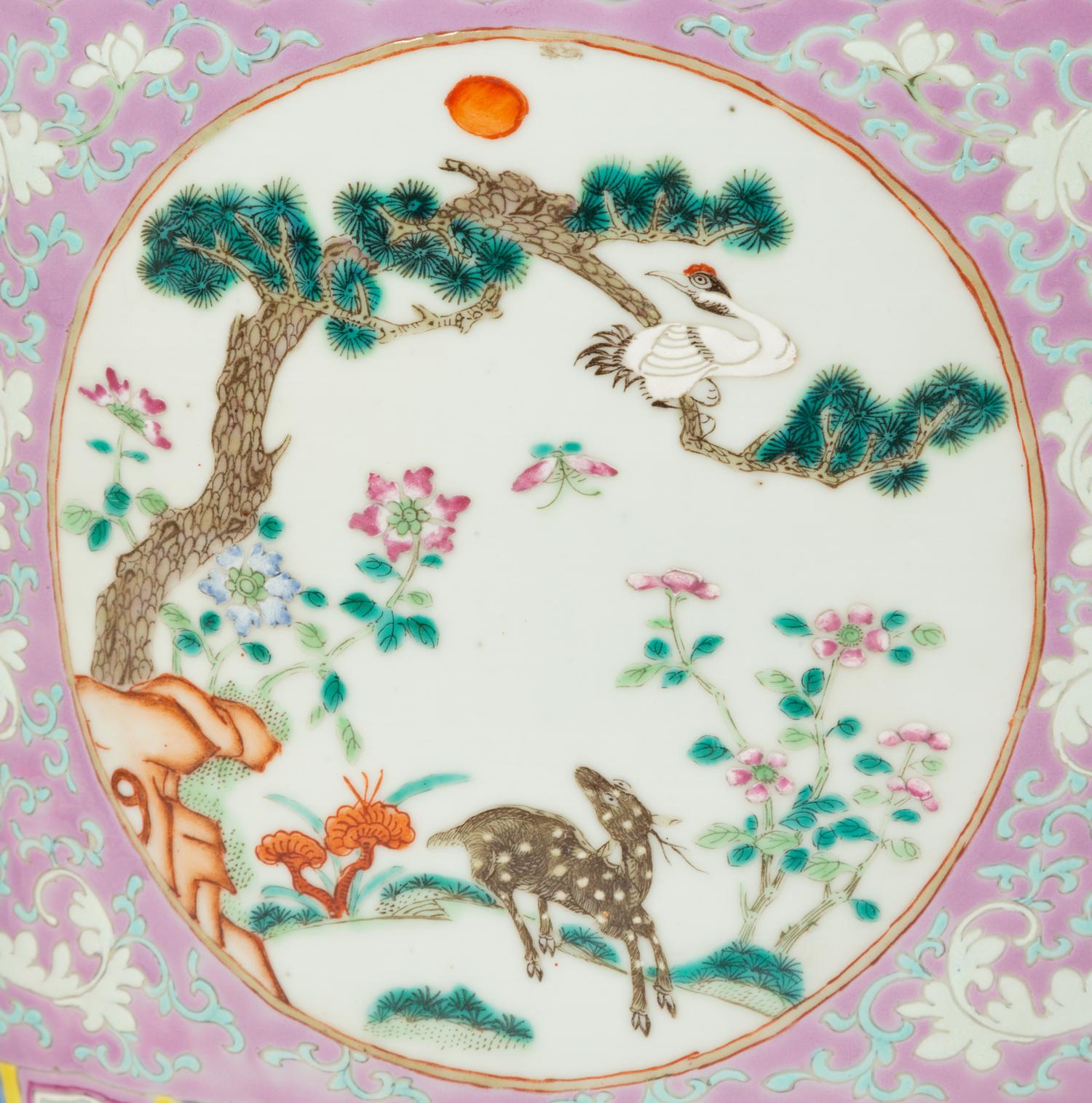 Two Chinese Glazed Ceramic Jardinières