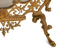 A Rococo Style Gilt Bronze Fire Screen — Late 19th/Early 20th Century