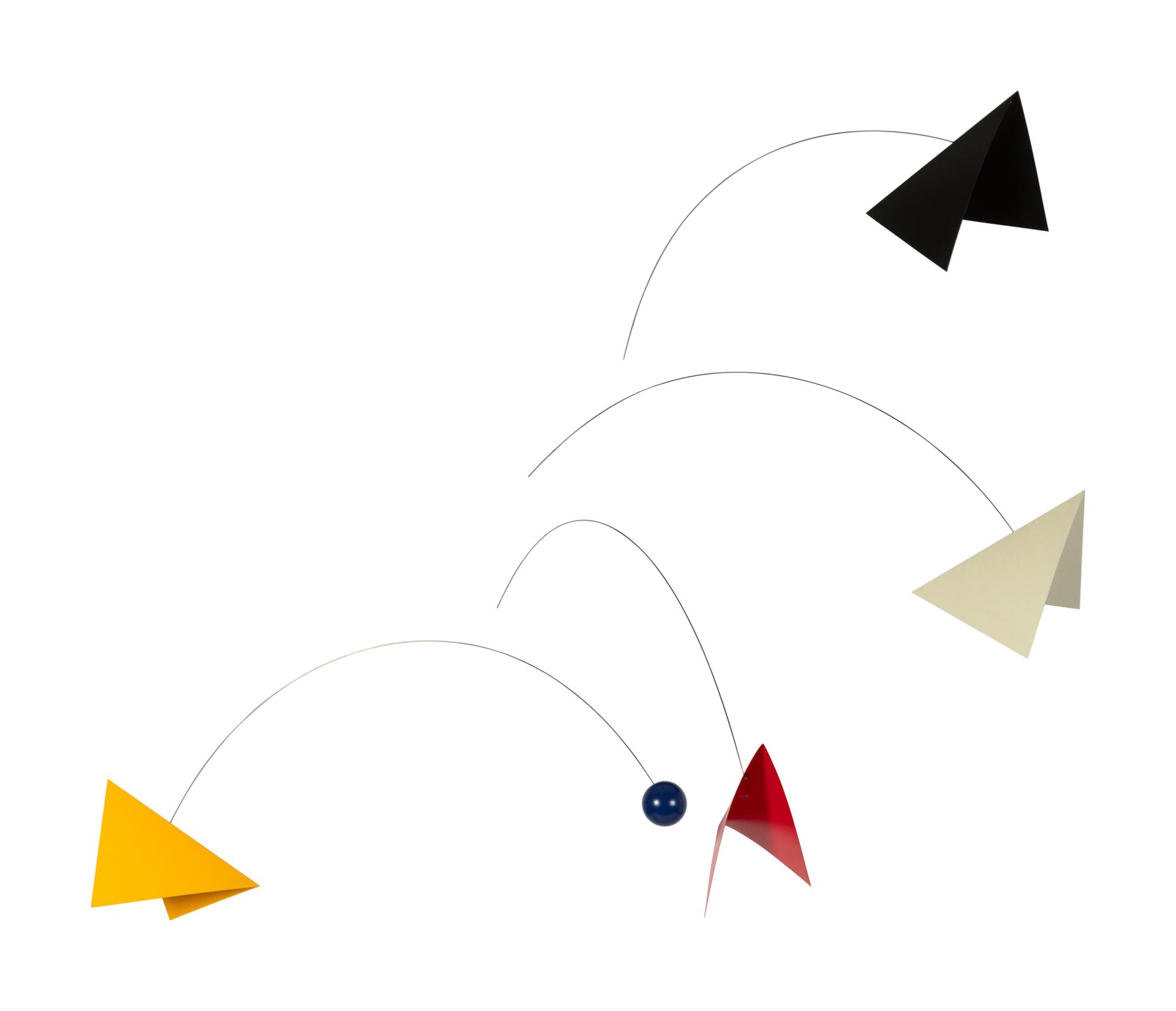 A Kinetic Mobile in the Style of Alexander Calder
