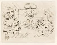 Marc Chagall, (French/Russian, 1887-1985), a group of 3 etchings from Les Ames Mortes, 1948