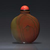 A Chinese Jasper Snuff Bottle, Qing Dynasty, Circa 1770-1850 — 1770-1850年 羊肝瑪瑙素面鼻煙壺