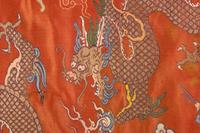 Three Brocade Woven Silk Textiles