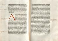 [Early Printing] [Incunable] (Josephus, Flavius). De antiquitate Judaica. De Bello Judaica