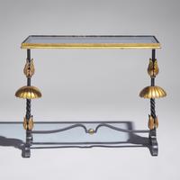Gilbert Poillerat (French, 1902-1988) — French Forties Art Deco Coffee Table