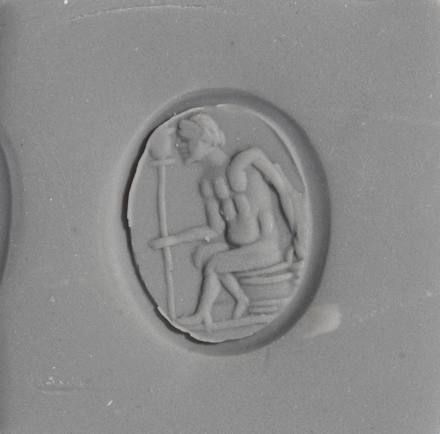 A Neoclassical Gold and Carnelian Finger Ring with the God Dionysos — Inscription engraved on the inside