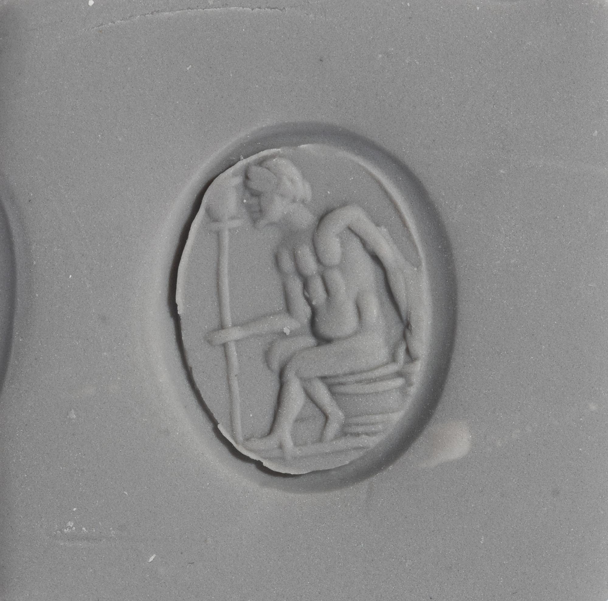 A Neoclassical Gold and Carnelian Finger Ring with the God Dionysos — Inscription engraved on the inside