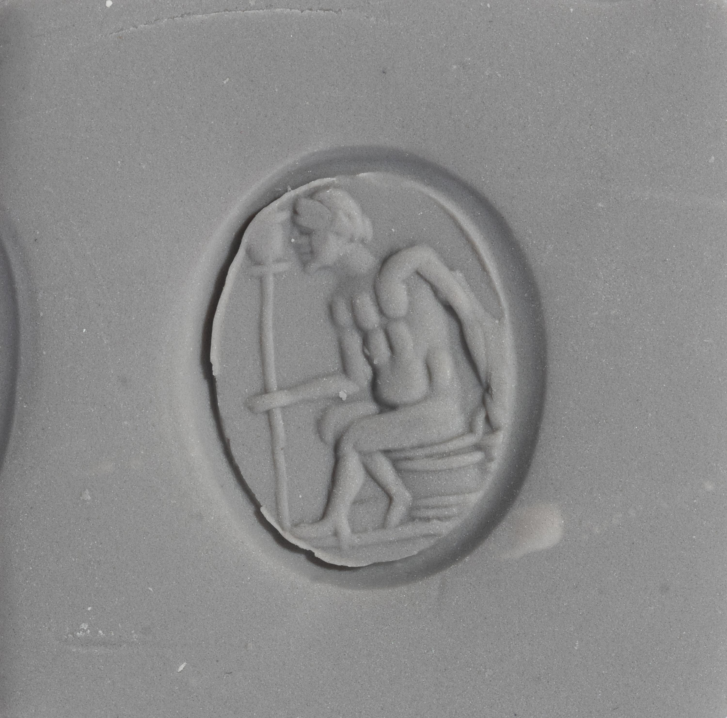A Neoclassical Gold and Carnelian Finger Ring with the God Dionysos — Inscription engraved on the inside