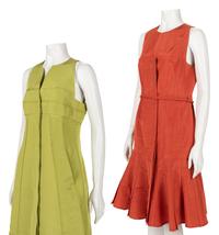 Two Chado Ralph Rucci Sleeveless Dresses, 2000-2010s