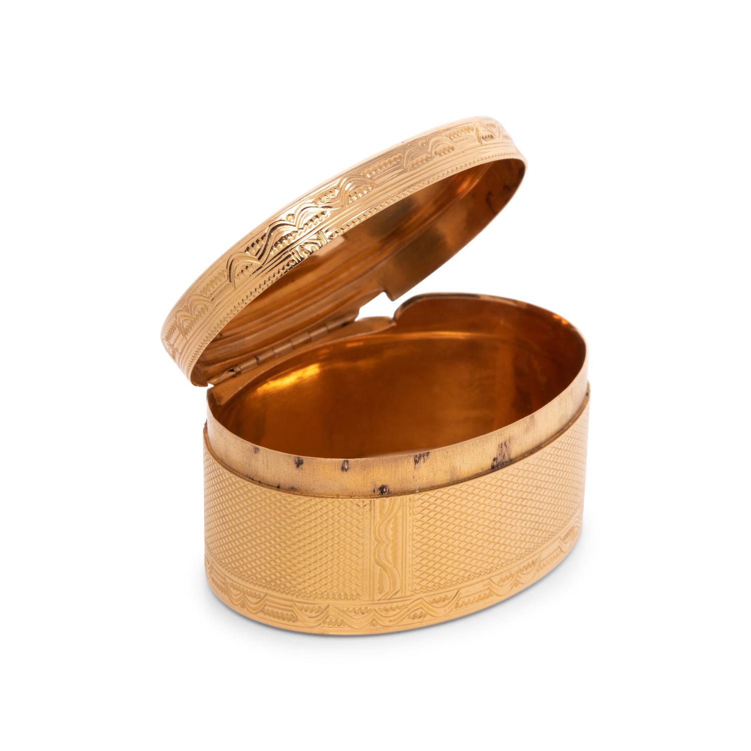 A Louis XVI Gold Snuff Box