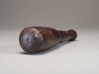 A Lignum Vitae Mortar and Pestle