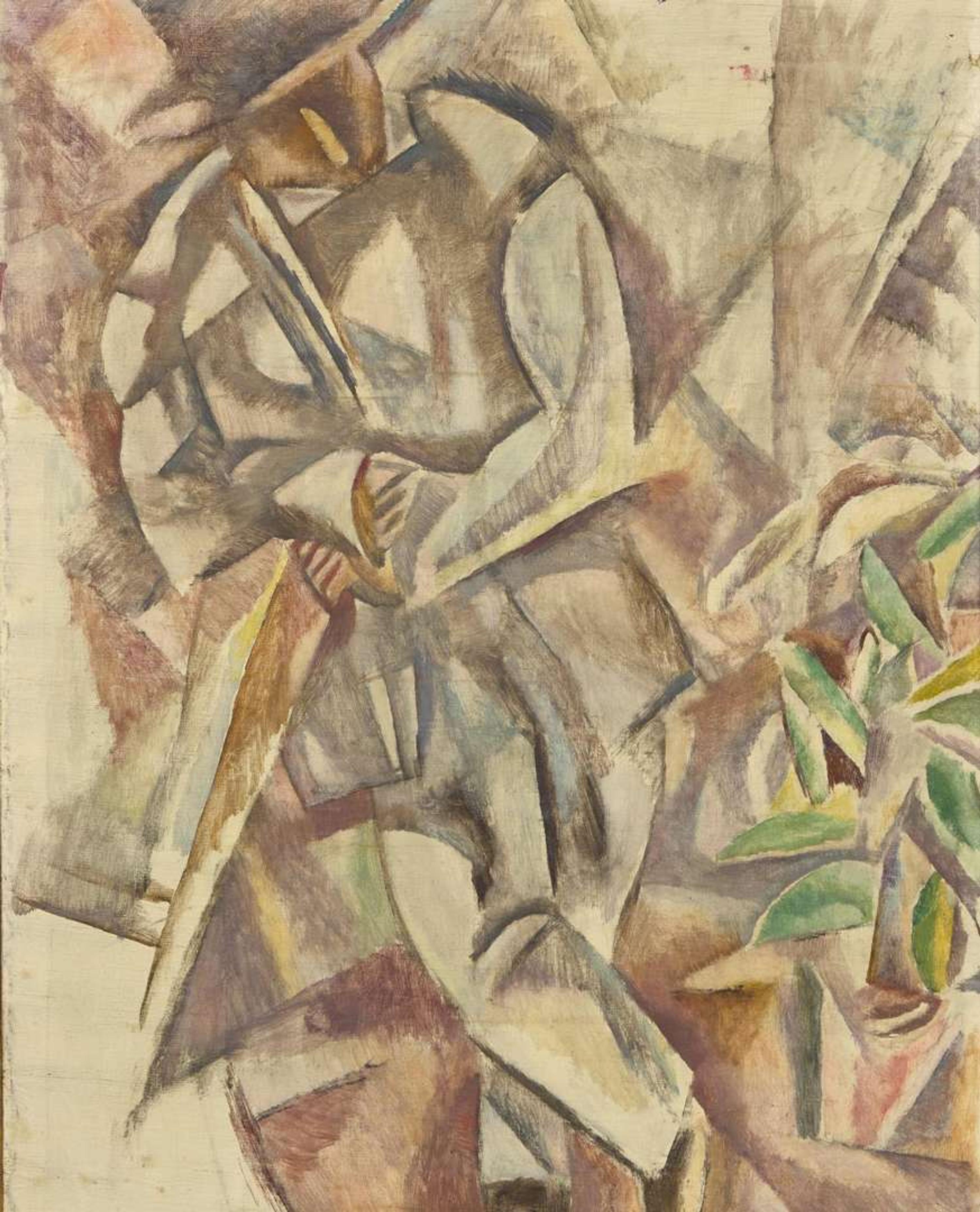 Jules Pascin (French, 1885-1930) - Les Trois Soeurs; with Figure d'Homme verso