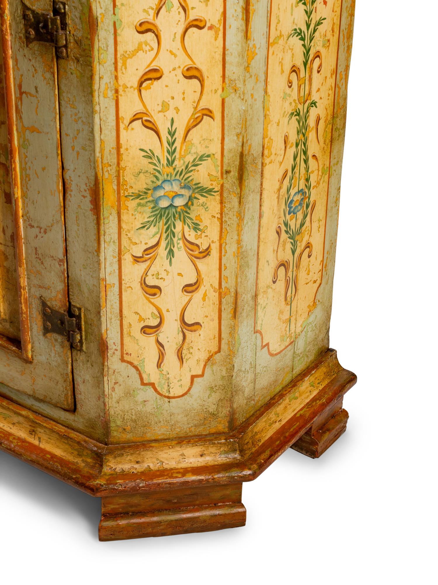 A Venetian Baroque Style Polychromed Credenza — 19TH CENTURY