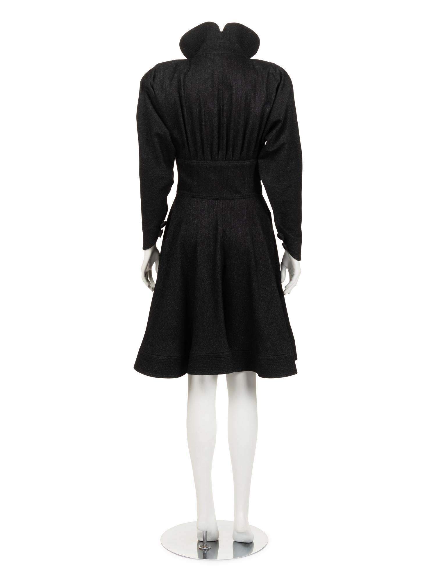 Fendi 365 Wool Coat, 1980-90s