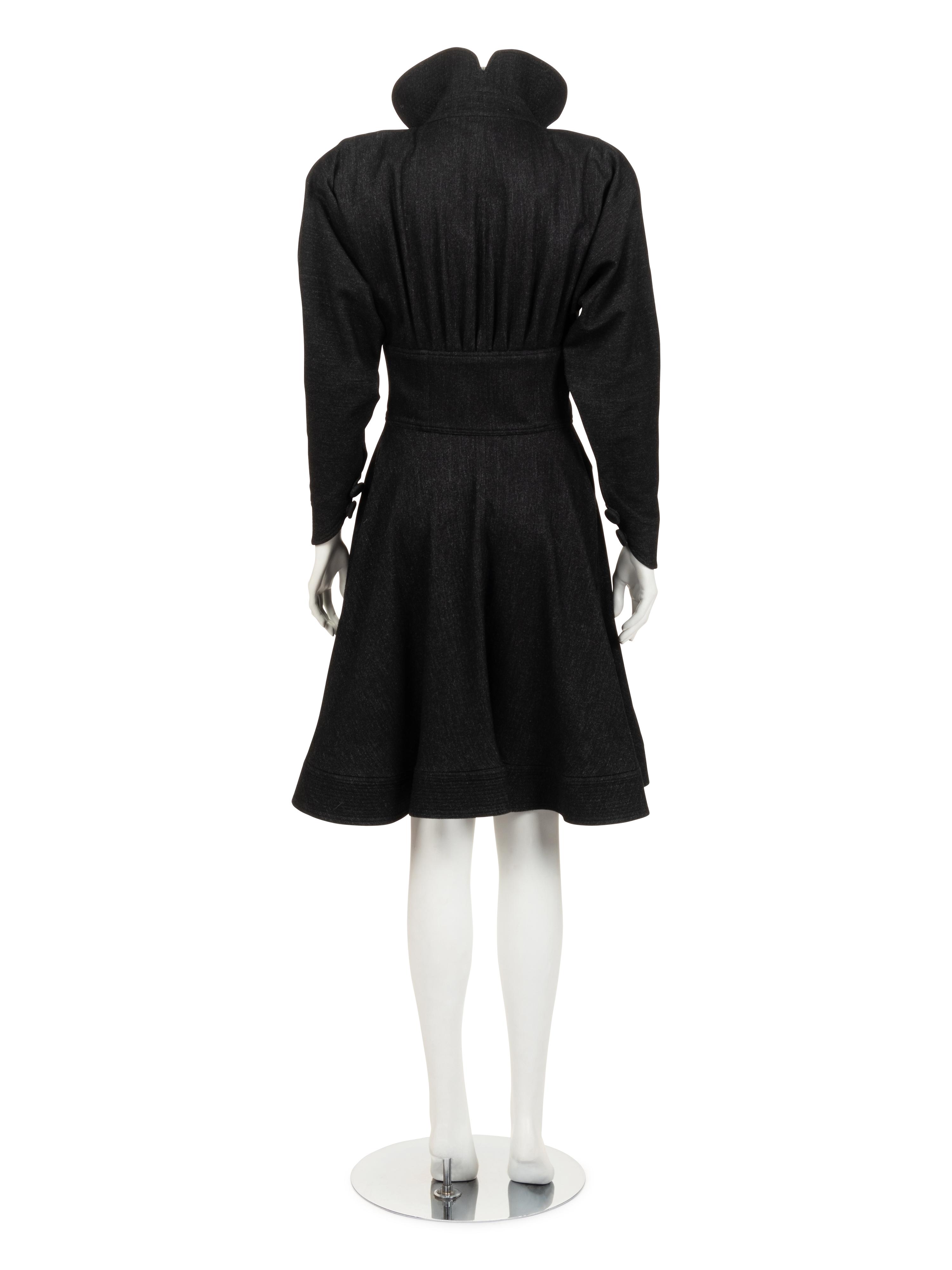 Fendi 365 Wool Coat, 1980-90s