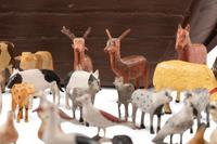 A Large Noah’s Ark with Lift-Off Cover and Large Number of Paired Animals
