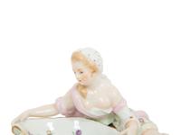 A Group of Three Meissen Porcelain Sweetmeat Dishes