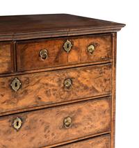 A George II Walnut Chest of Drawers