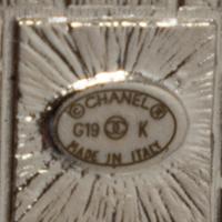 Chanel, Geometric Rhinestone Brooch