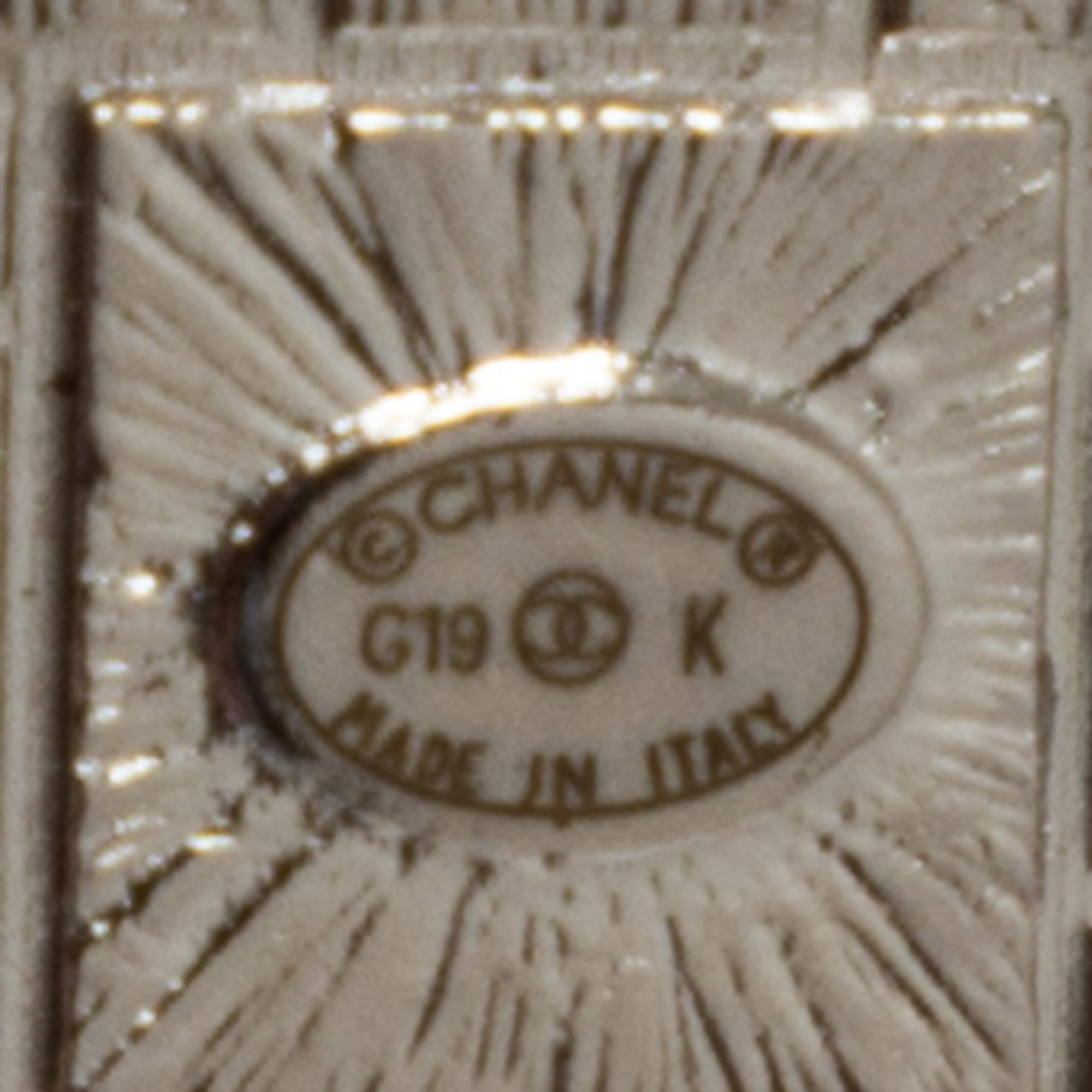 Chanel, Geometric Rhinestone Brooch
