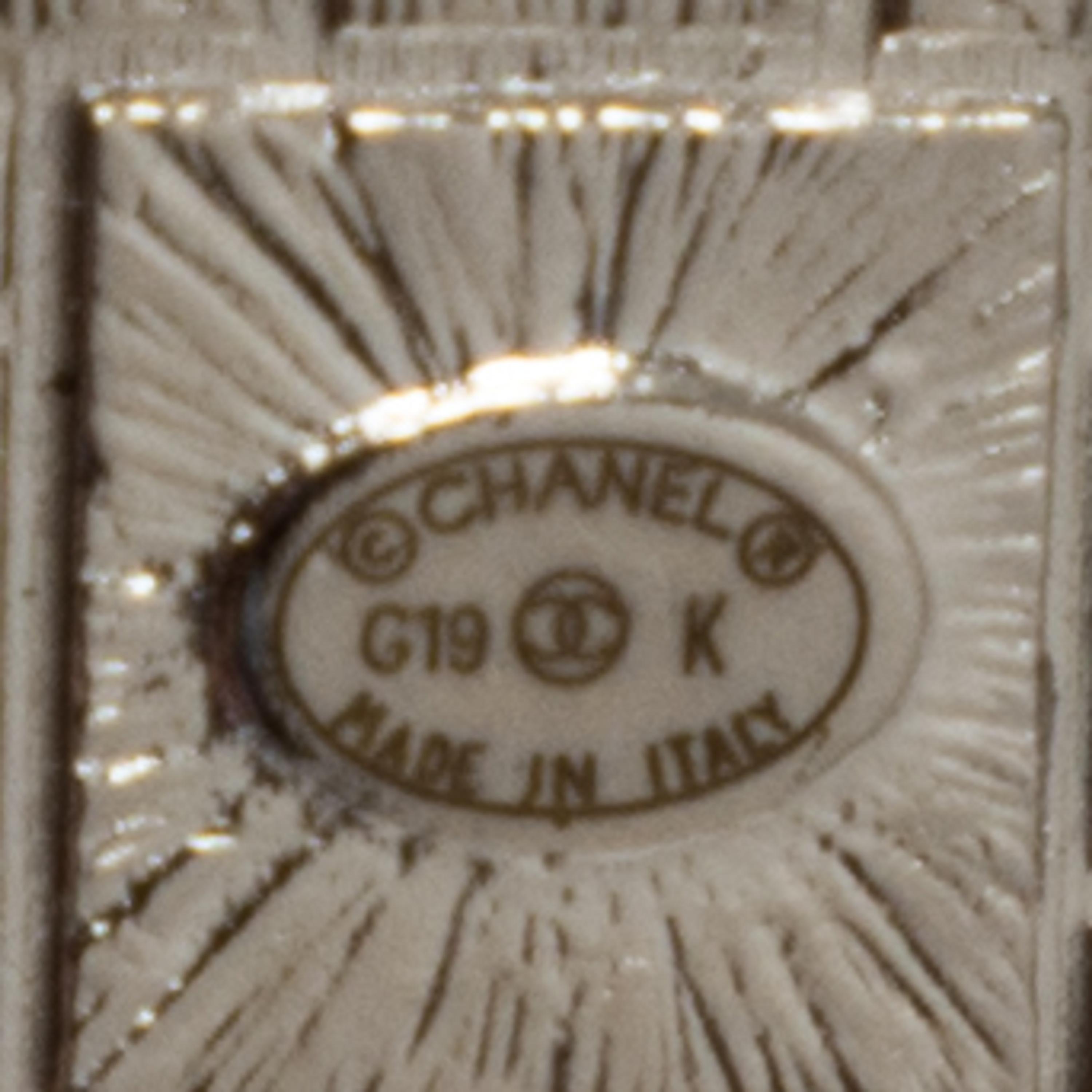 Chanel, Geometric Rhinestone Brooch