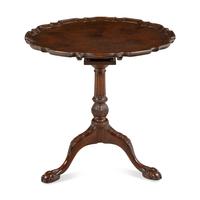 A Chippendale Style Mahogany Tilt-Top Table