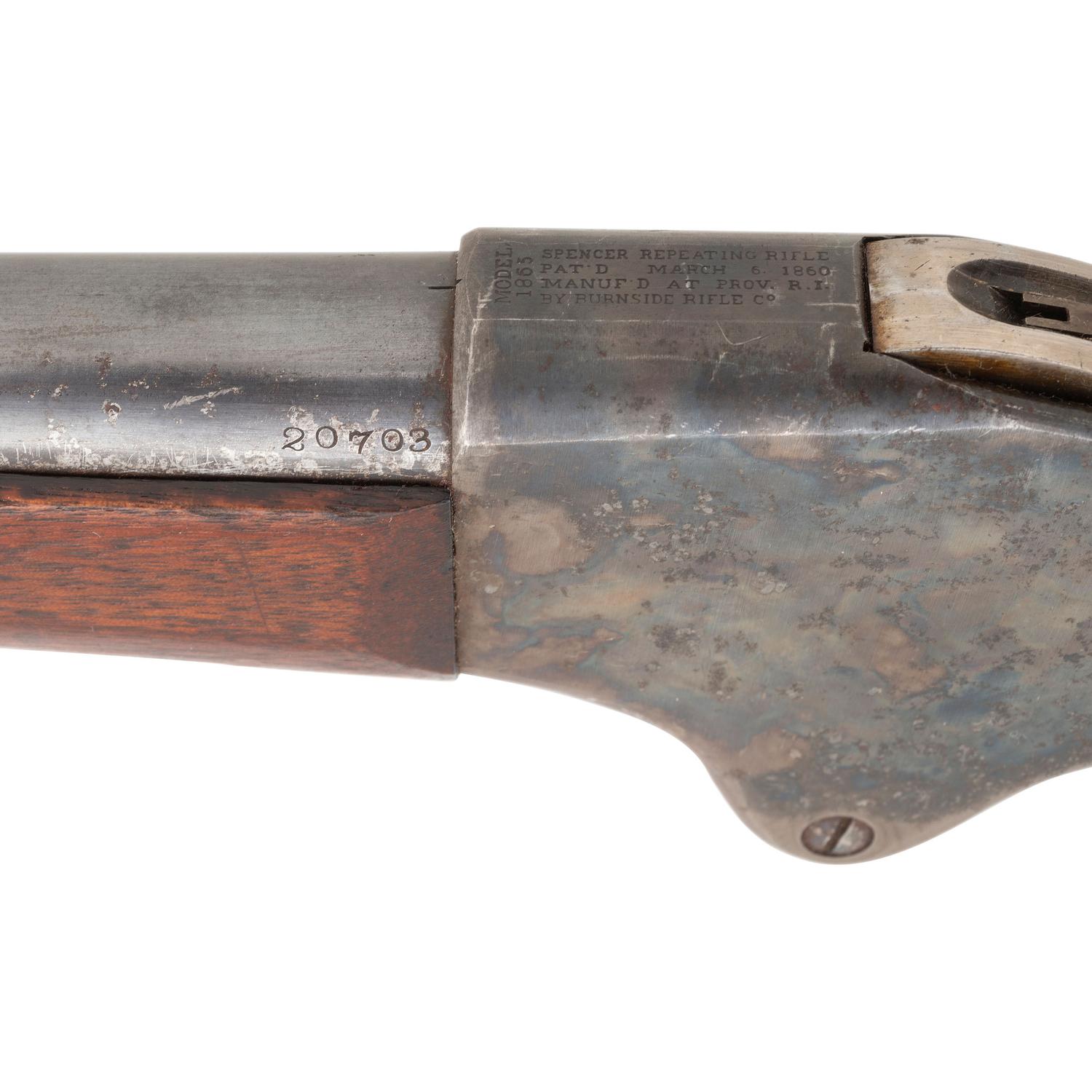 Springfield Model 1871 Spencer Carbine Arsenal Altered to Rifle