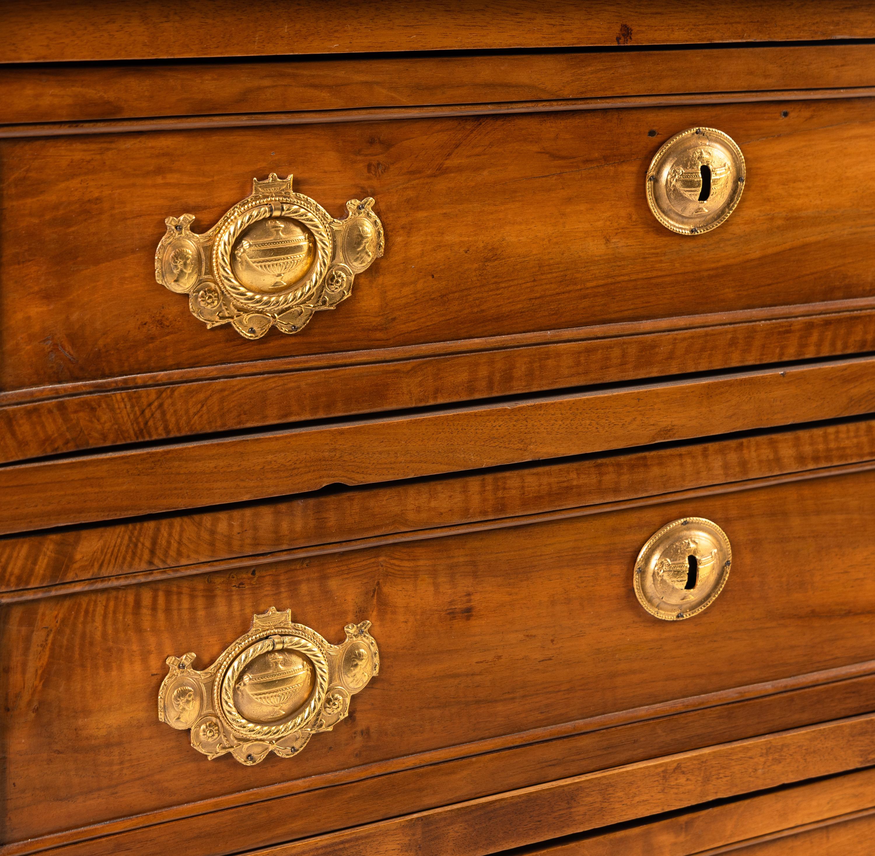 A Louis XVI Fruitwood Commode