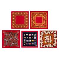 Chanel, Five Silk Scarves