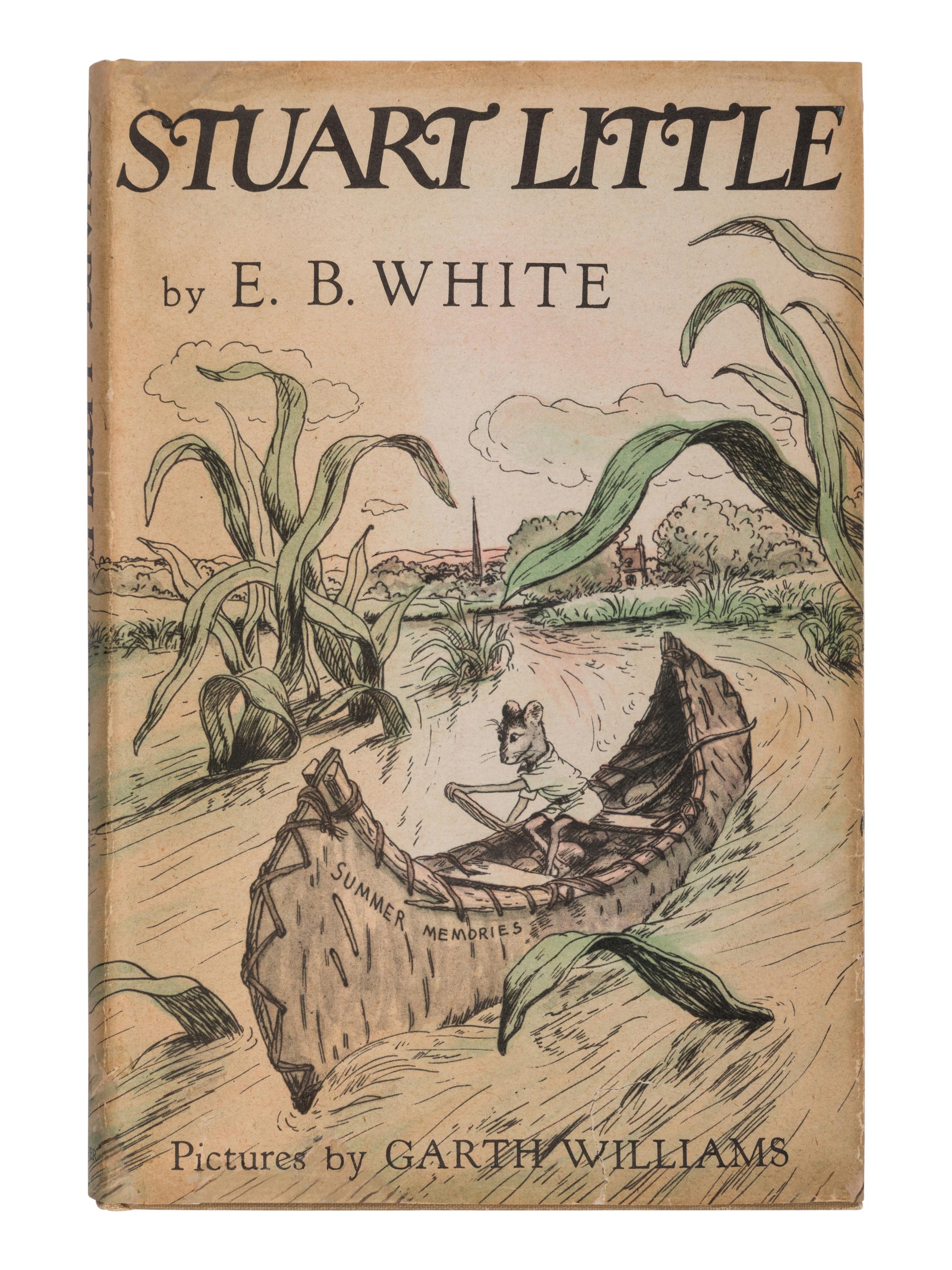WHITE, Elwyn Brooks (“E.B. White”) (1899-1985). Stuart Little . Garth Williams, illustrator. New York & London: Harper & Brothers, 1945.
