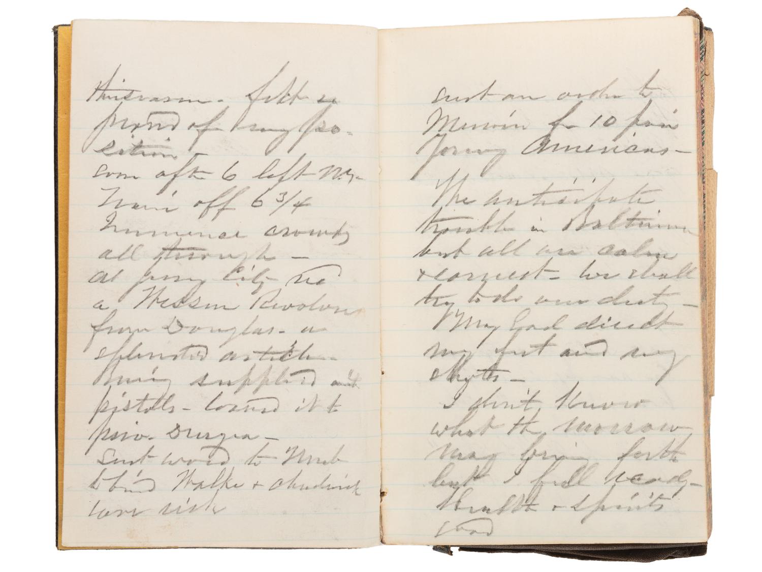 [CIVIL WAR]. Archive identified to Charles E. Brown, Co. 6, 7th New York State Militia.