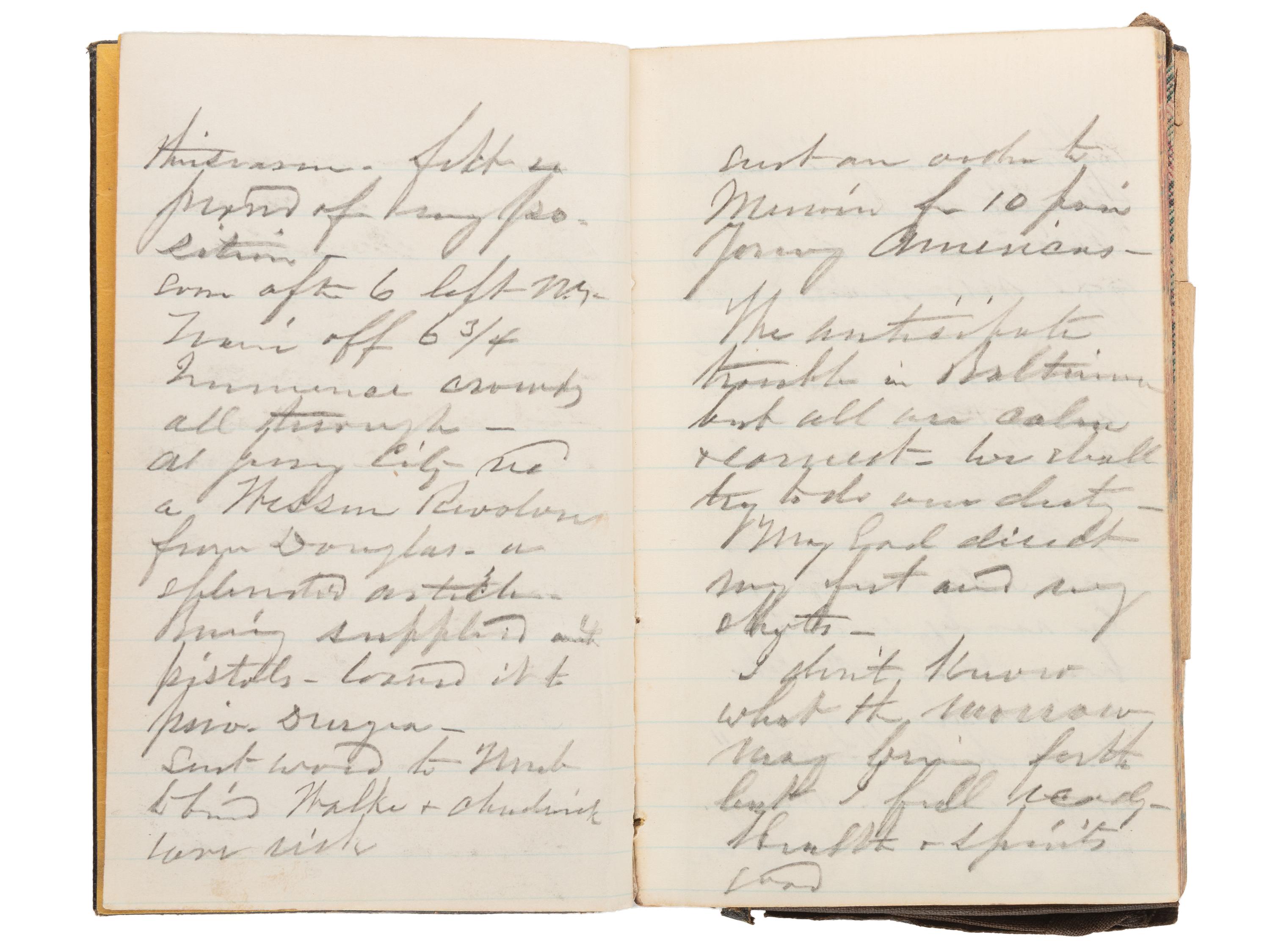 [CIVIL WAR]. Archive identified to Charles E. Brown, Co. 6, 7th New York State Militia.