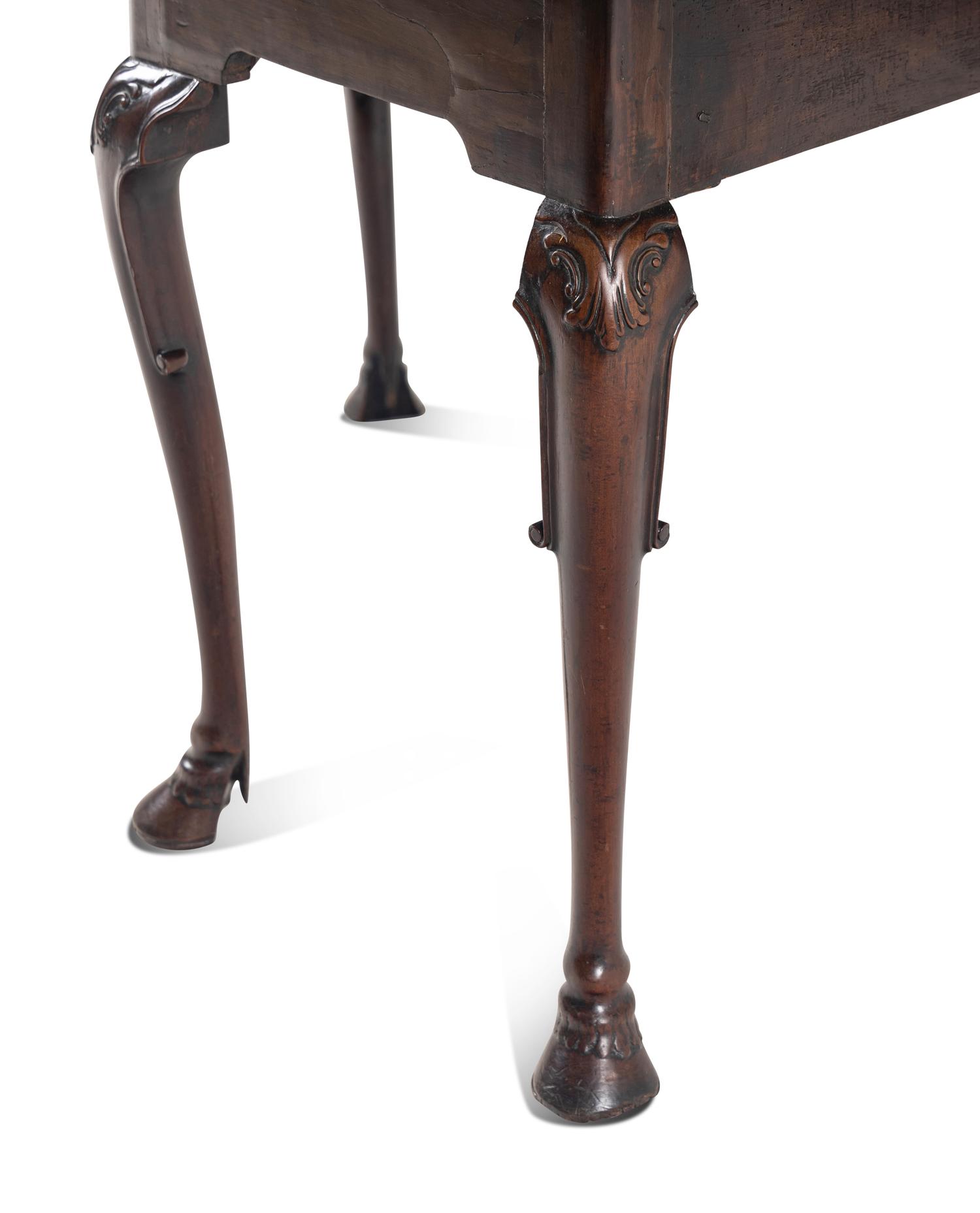 A George II Mahogany Drop-Leaf Table