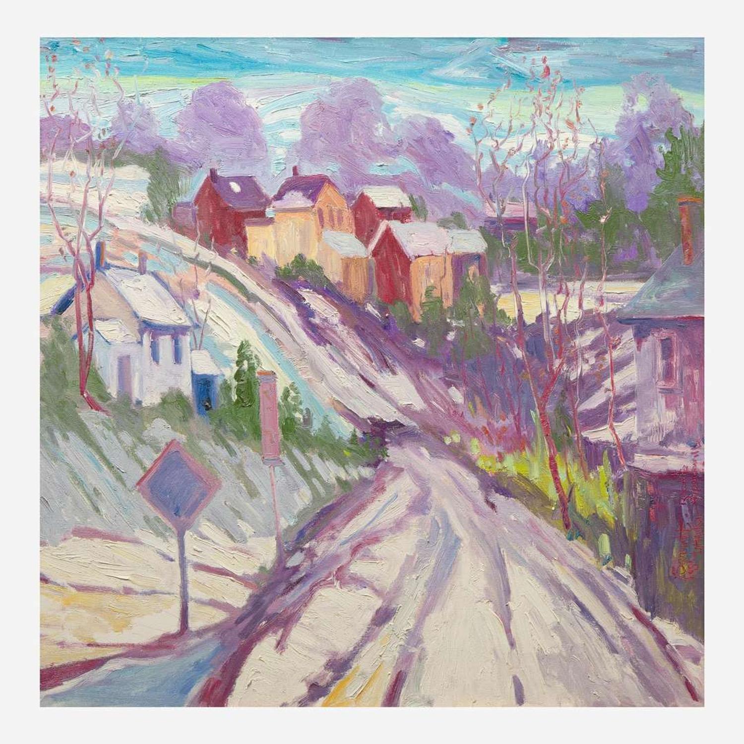 Joseph Barrett (American, b. 1936) Road to Pipersville