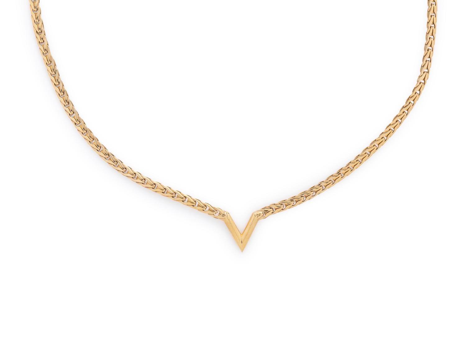 YELLOW GOLD NECKLACE