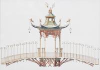 A Group of Gilt Framed Color Reproductions of Dams & Zega's Watercolors Chinoiseries Framed 13 5/8 x 17 1/2 inches. — 20TH CENTURY