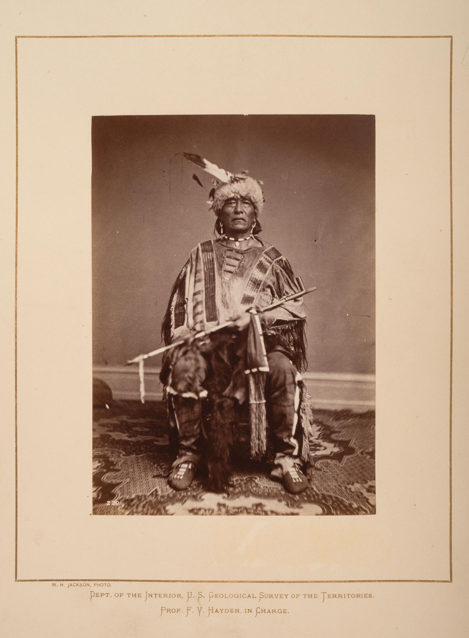 Long Foot, Yankton Dakota, 1867