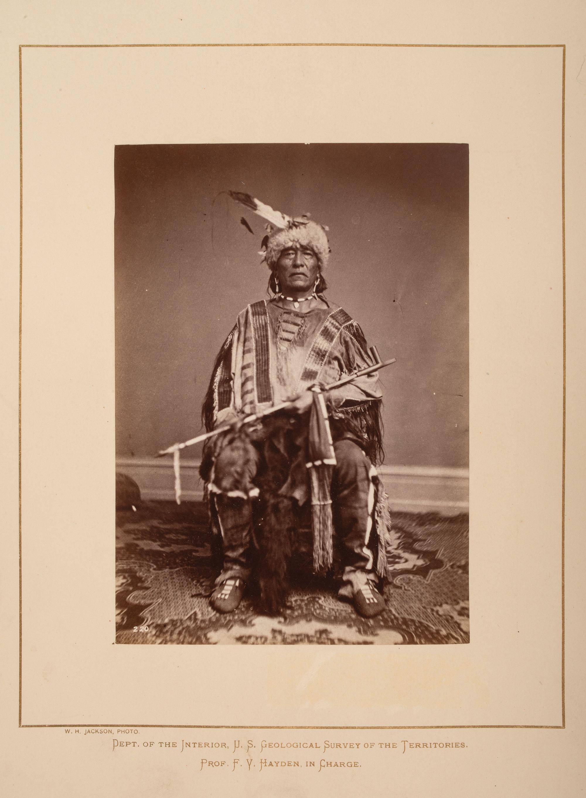 Long Foot, Yankton Dakota, 1867