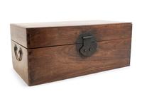 A Chinese Huanghuali Rectangular Document Box