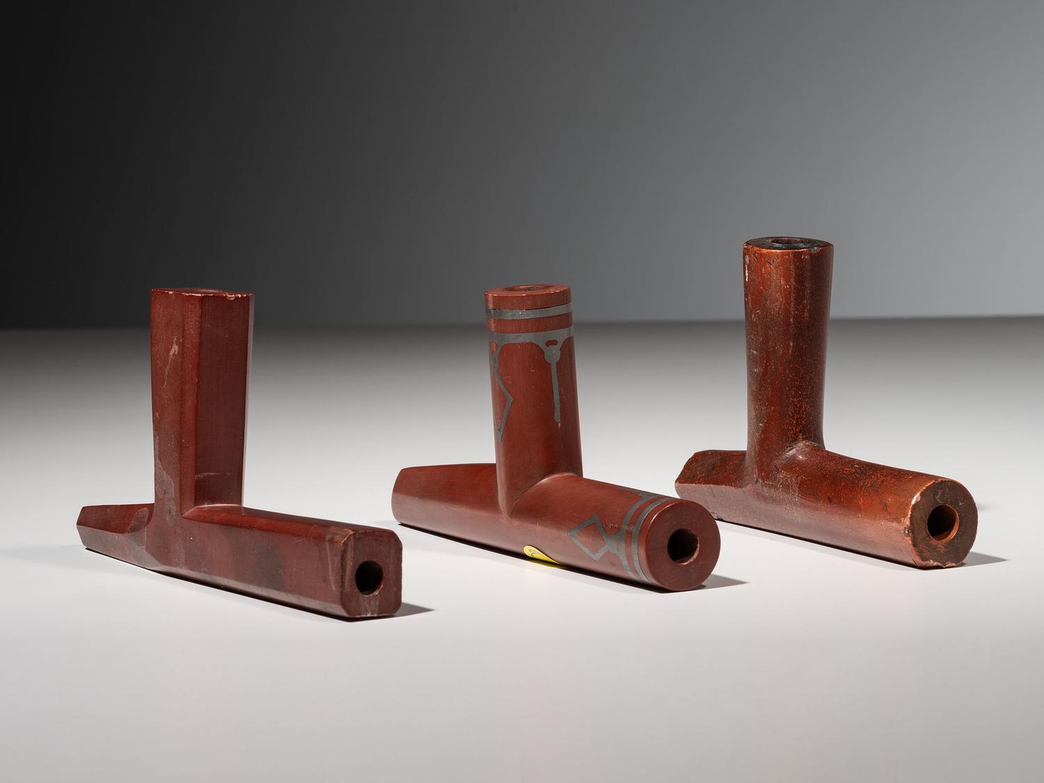 Plains Catlinite Pipe Bowls