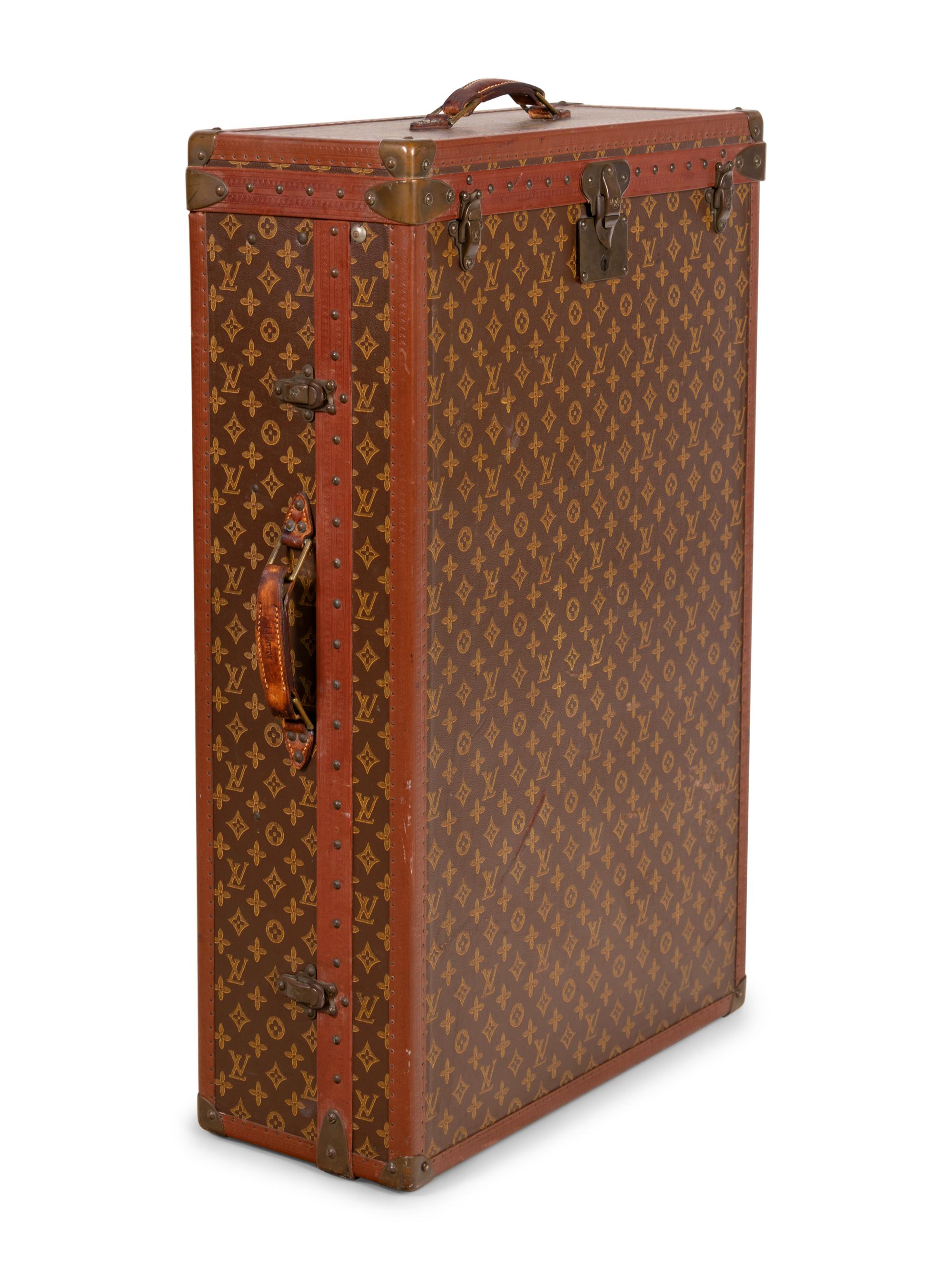 Louis Vuitton Men's Suit Trunk, Mid 20th Century