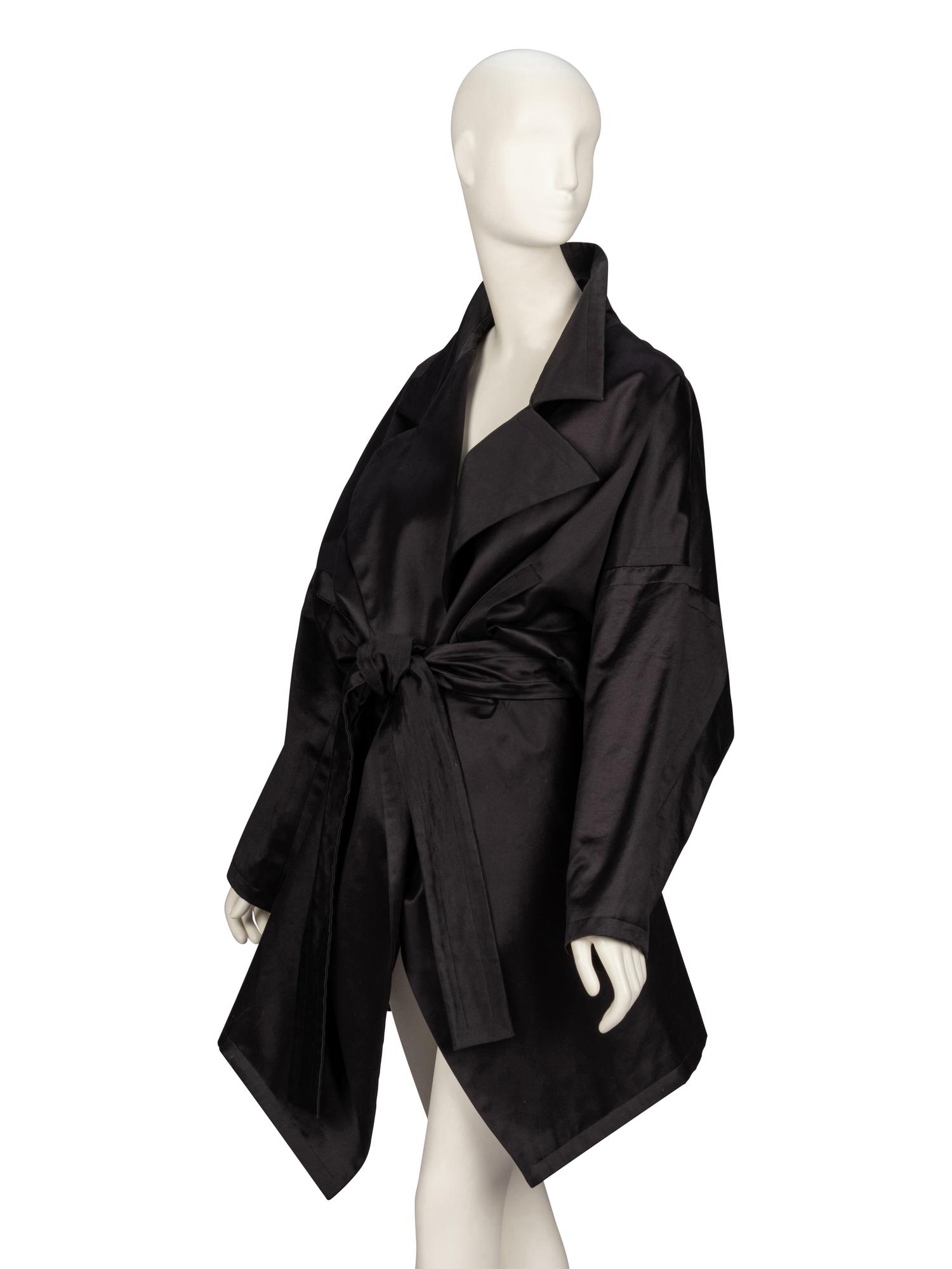 Yves Saint Laurent Rive Gauche, Oversized Drop Waist Jacket