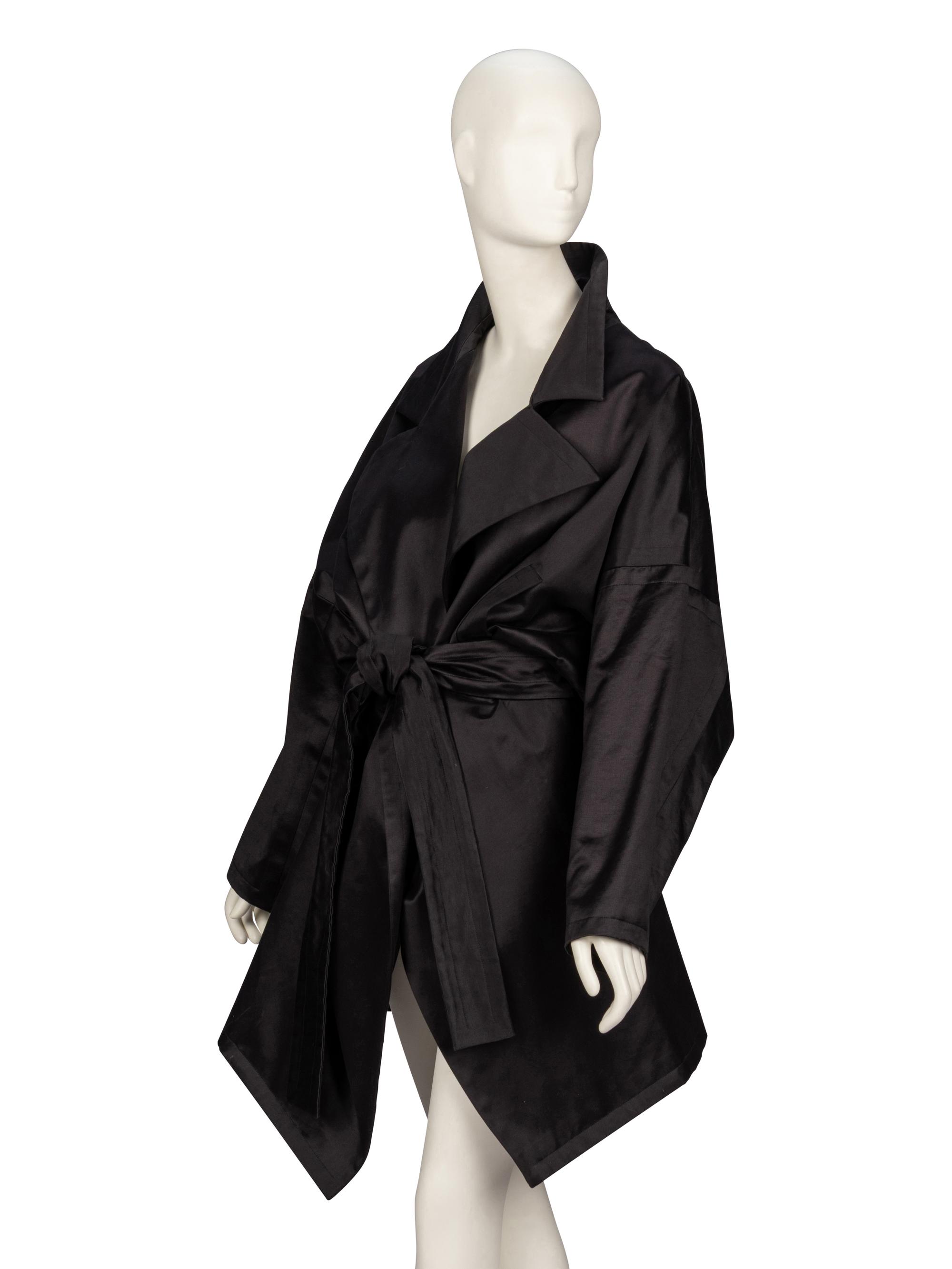 Yves Saint Laurent Rive Gauche, Oversized Drop Waist Jacket